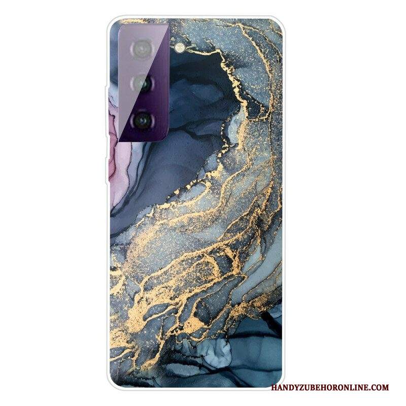 Cover Samsung Galaxy S21 FE Marmo Colorato