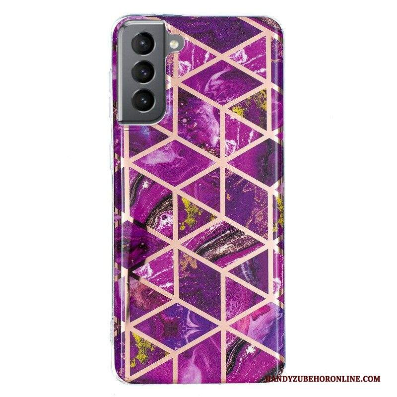 Cover Samsung Galaxy S21 FE Marmo Ultra Design