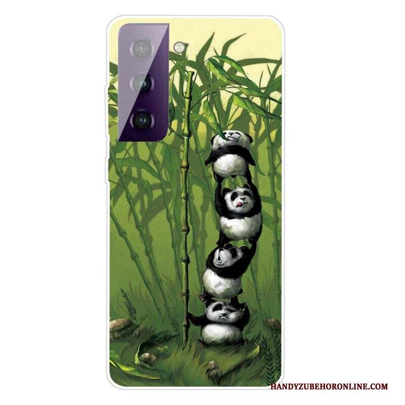 Cover Samsung Galaxy S21 FE Mazzo Di Panda