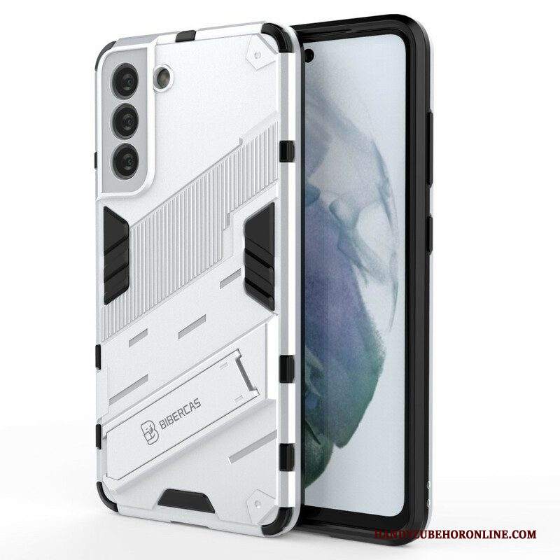 Cover Samsung Galaxy S21 FE Supporto Staccabile A Due Posizioni A Mani Libere