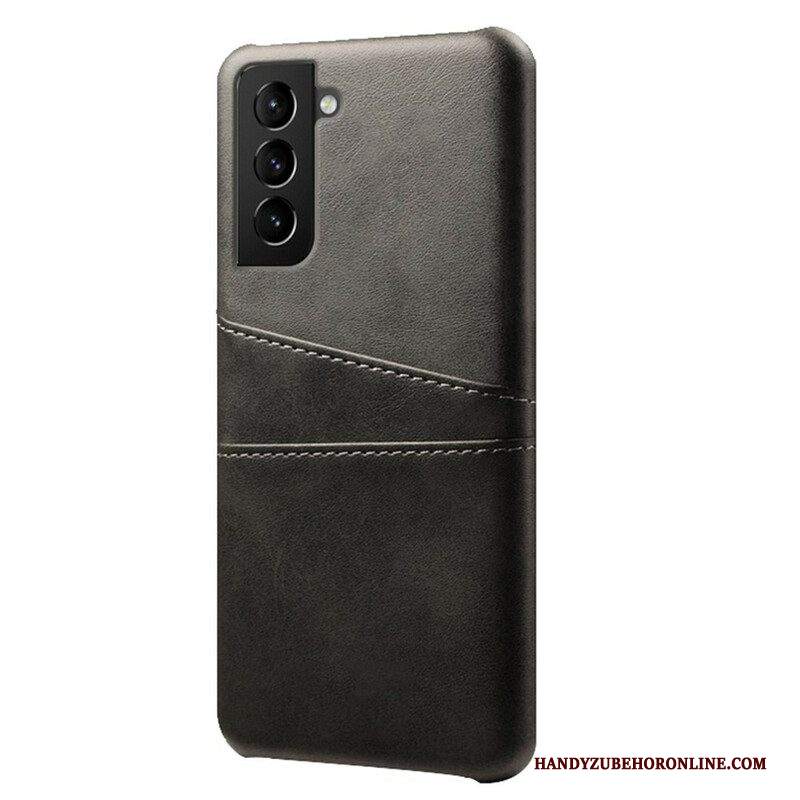 Cover Samsung Galaxy S21 FE Titolare Della Carta Ksq