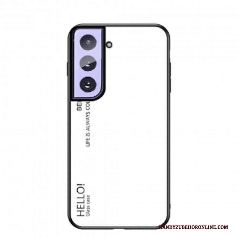 Cover Samsung Galaxy S21 Plus 5G Vetro Temperato Ciao