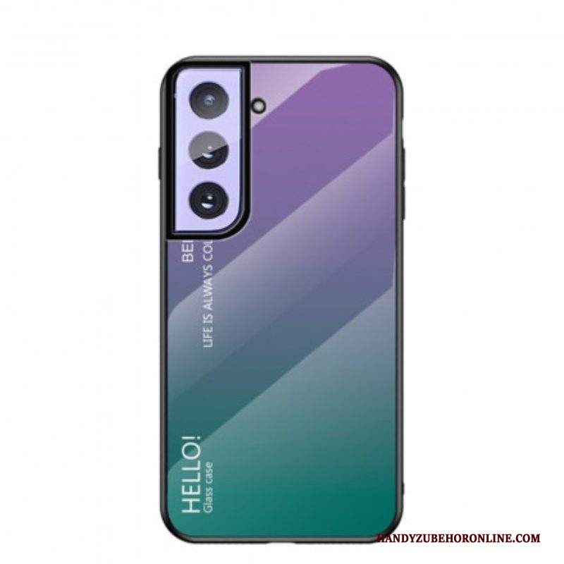 Cover Samsung Galaxy S21 Plus 5G Vetro Temperato Ciao