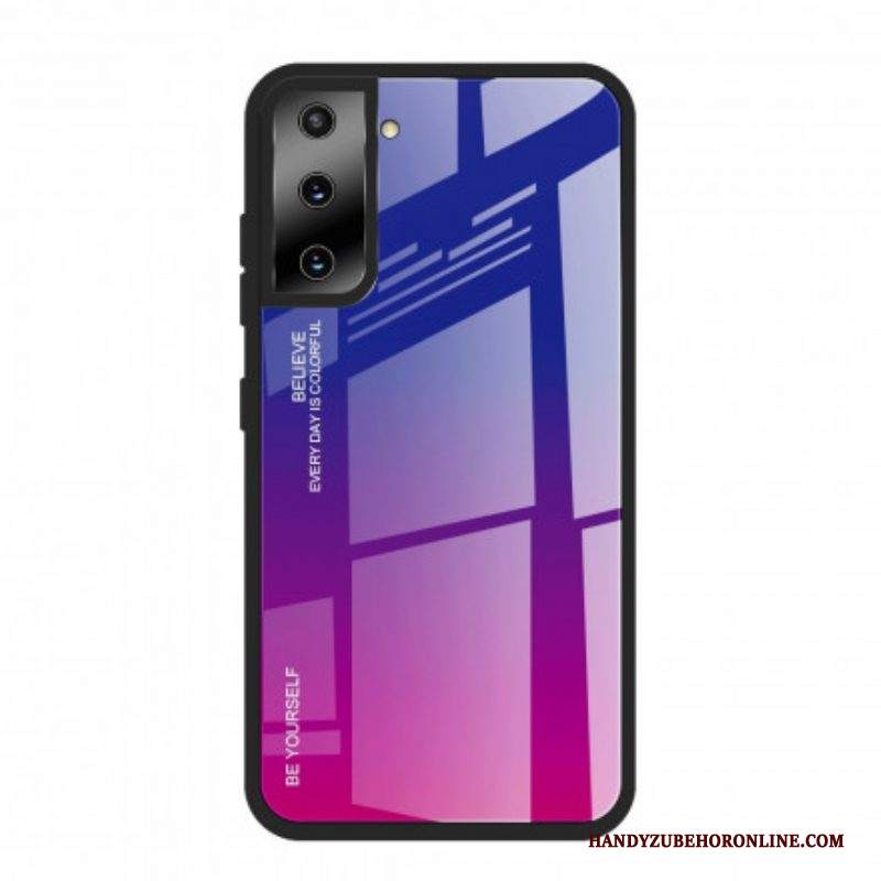 Cover Samsung Galaxy S21 Plus 5G Vetro Temperato Sii Te Stesso