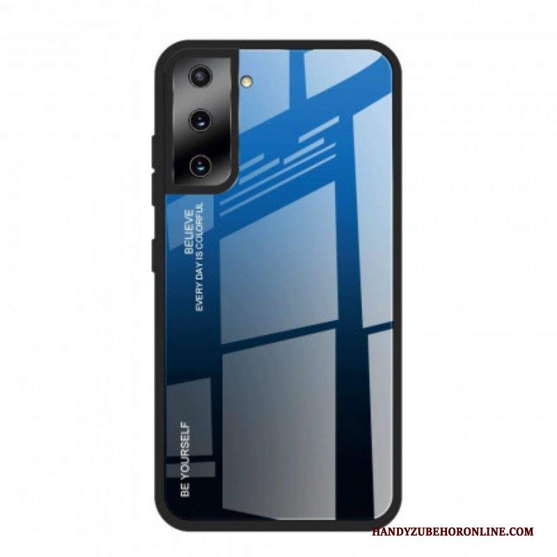 Cover Samsung Galaxy S21 Plus 5G Vetro Temperato Sii Te Stesso