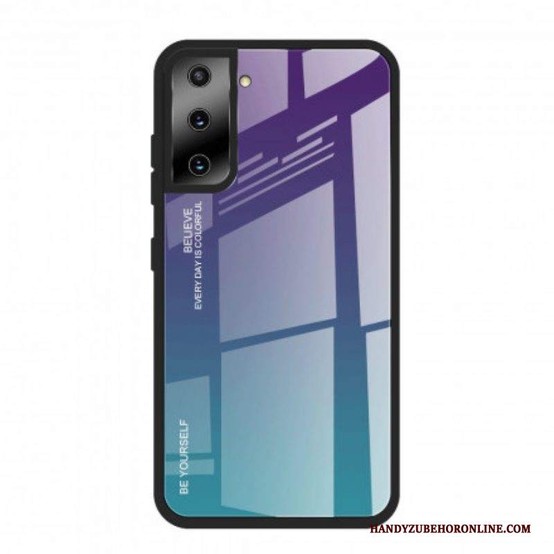 Cover Samsung Galaxy S21 Plus 5G Vetro Temperato Sii Te Stesso