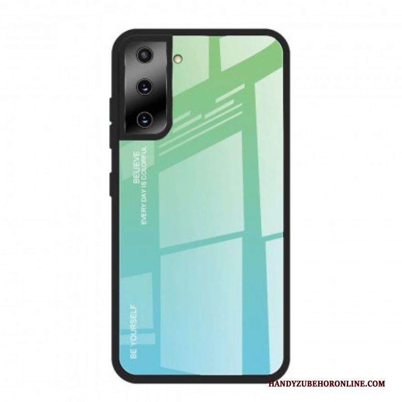 Cover Samsung Galaxy S21 Plus 5G Vetro Temperato Sii Te Stesso