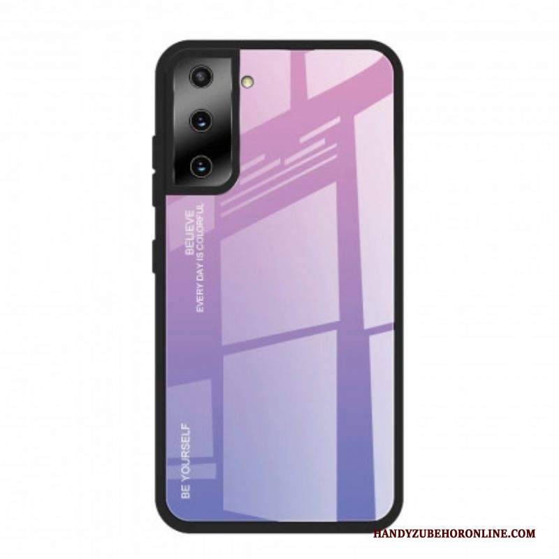 Cover Samsung Galaxy S21 Plus 5G Vetro Temperato Sii Te Stesso