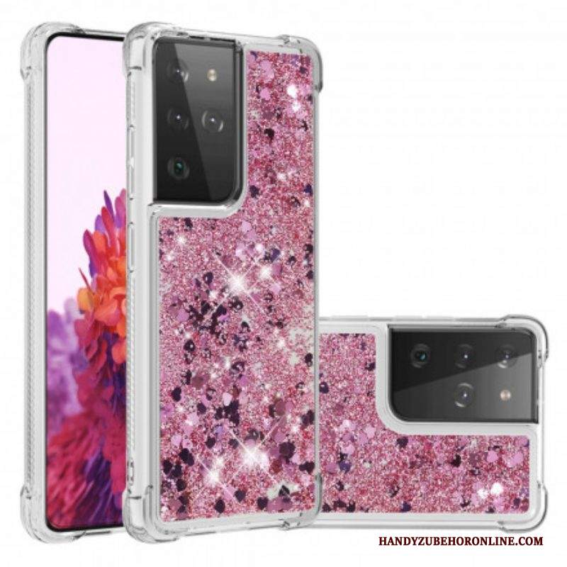 Cover Samsung Galaxy S21 Ultra 5G Desideri Paillettes