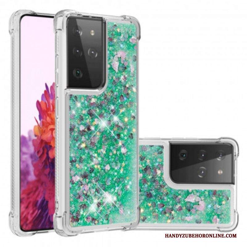 Cover Samsung Galaxy S21 Ultra 5G Desideri Paillettes