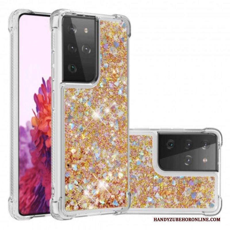 Cover Samsung Galaxy S21 Ultra 5G Desideri Paillettes