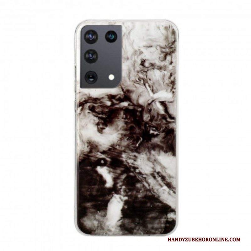 Cover Samsung Galaxy S21 Ultra 5G Marmo Classico