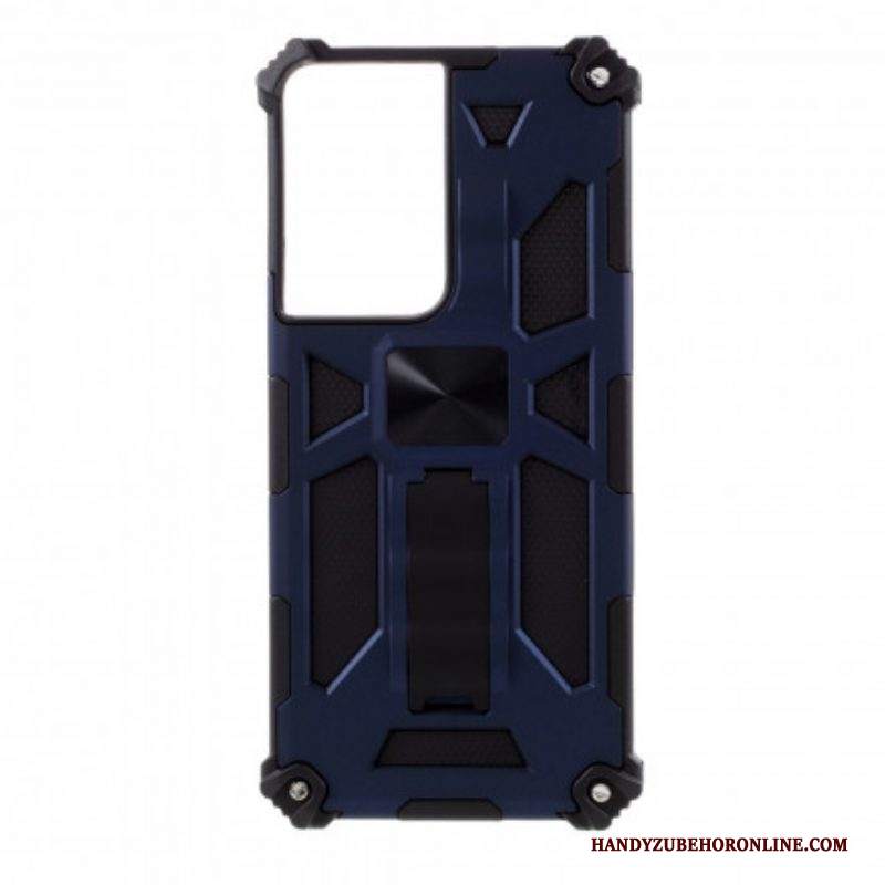 Cover Samsung Galaxy S21 Ultra 5G Supporto Removibile Bicolore