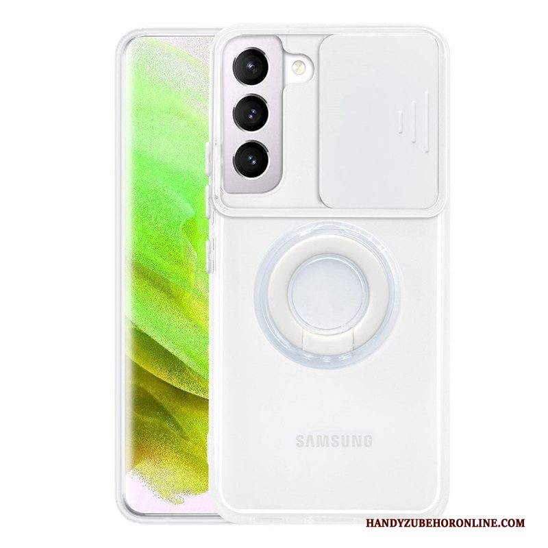 Cover Samsung Galaxy S22 5G Anello Di Supporto E Protezioni Per Lenti