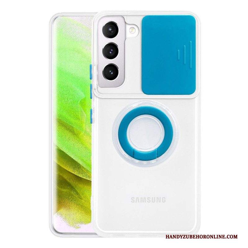 Cover Samsung Galaxy S22 5G Anello Di Supporto E Protezioni Per Lenti