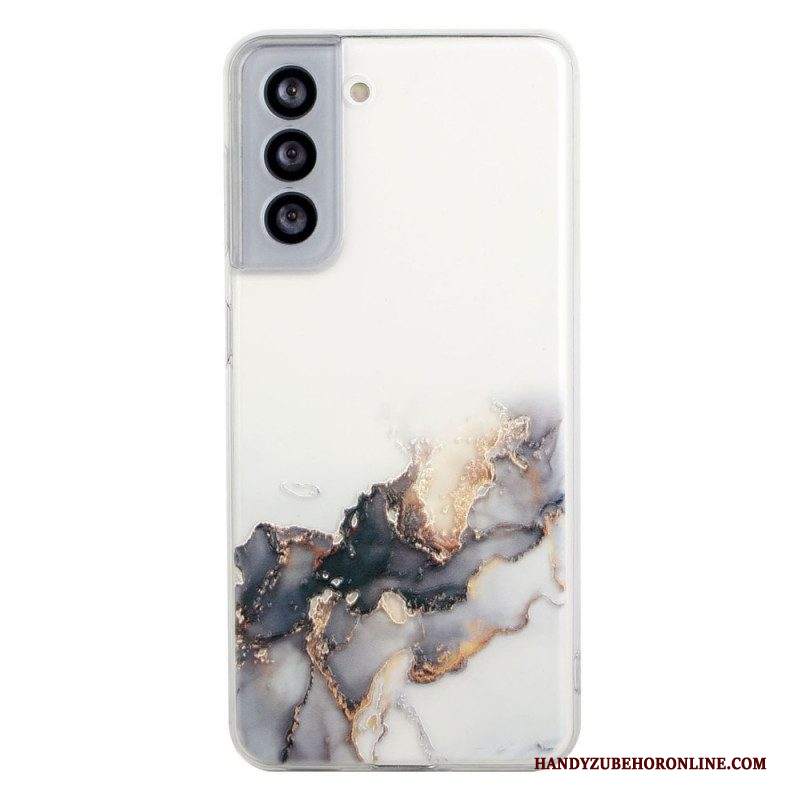 Cover Samsung Galaxy S22 5G Effetto Marmo Siliconato