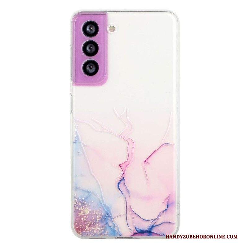 Cover Samsung Galaxy S22 5G Effetto Marmo Siliconato