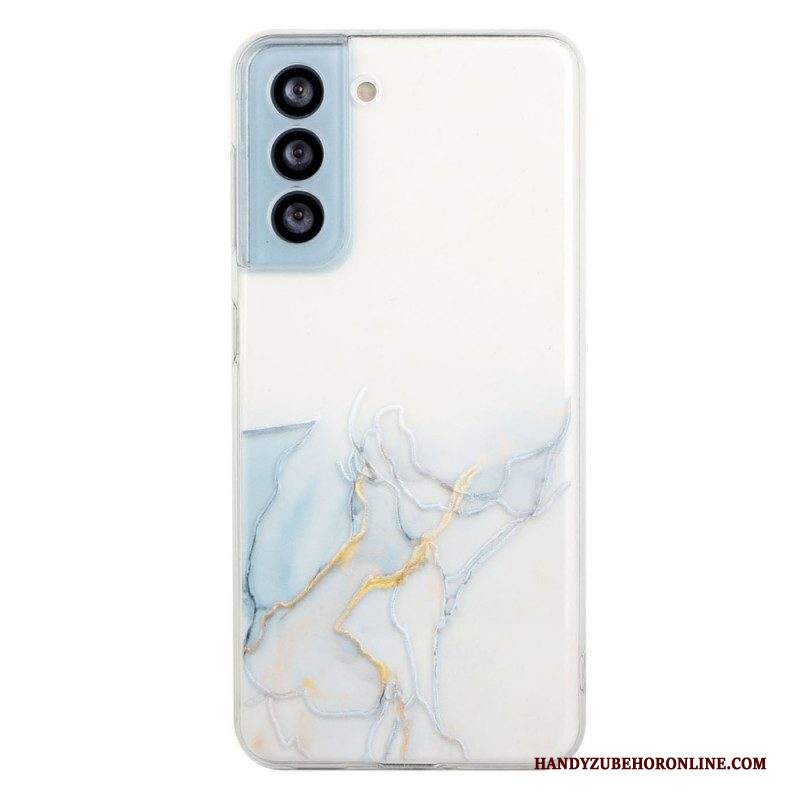 Cover Samsung Galaxy S22 5G Effetto Marmo Siliconato