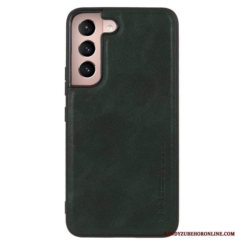 Cover Samsung Galaxy S22 5G Effetto Pelle Vintage Di Livello X