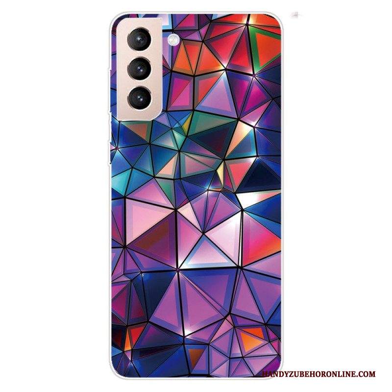 Cover Samsung Galaxy S22 5G Geometria Flessibile