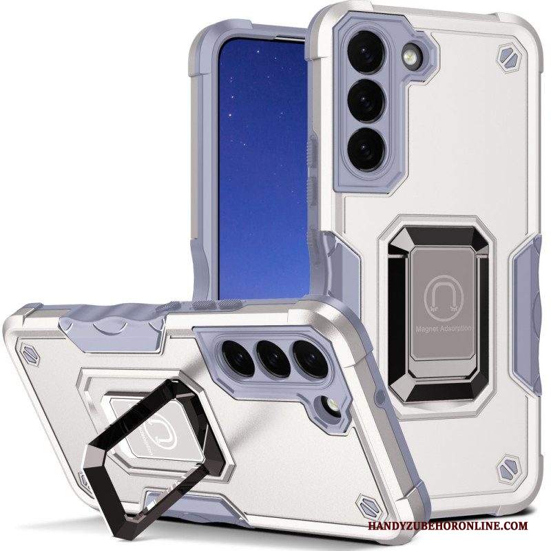 Cover Samsung Galaxy S22 5G Ibrido Antiscivolo Con Anello