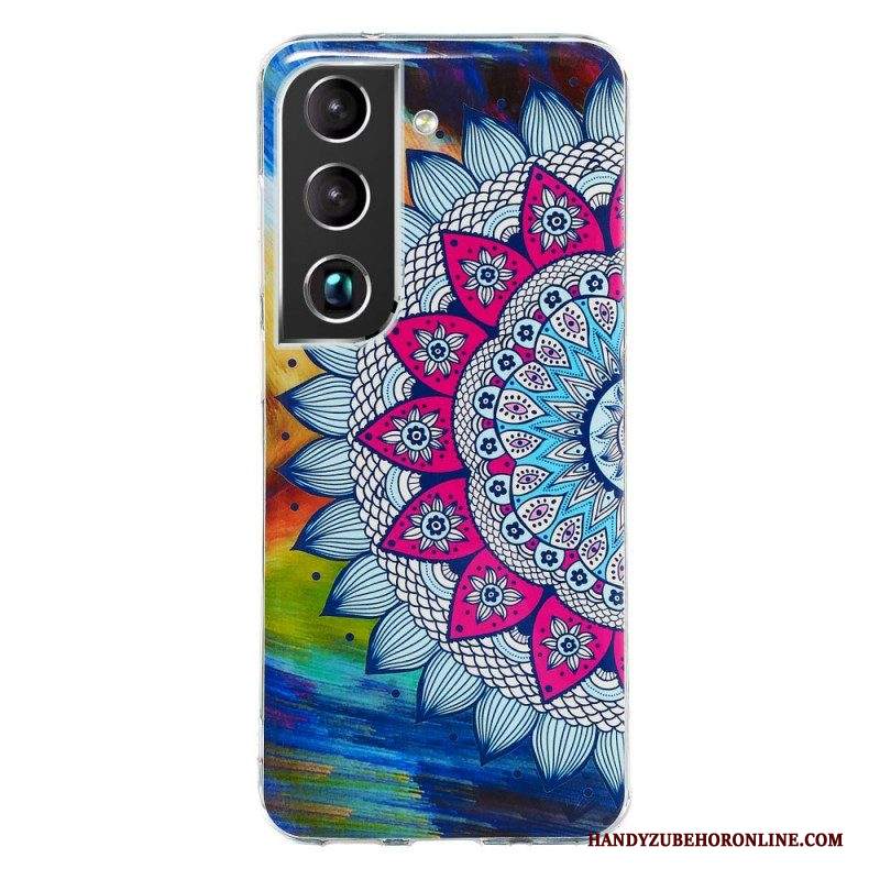 Cover Samsung Galaxy S22 5G Serie Floreale Fluorescente