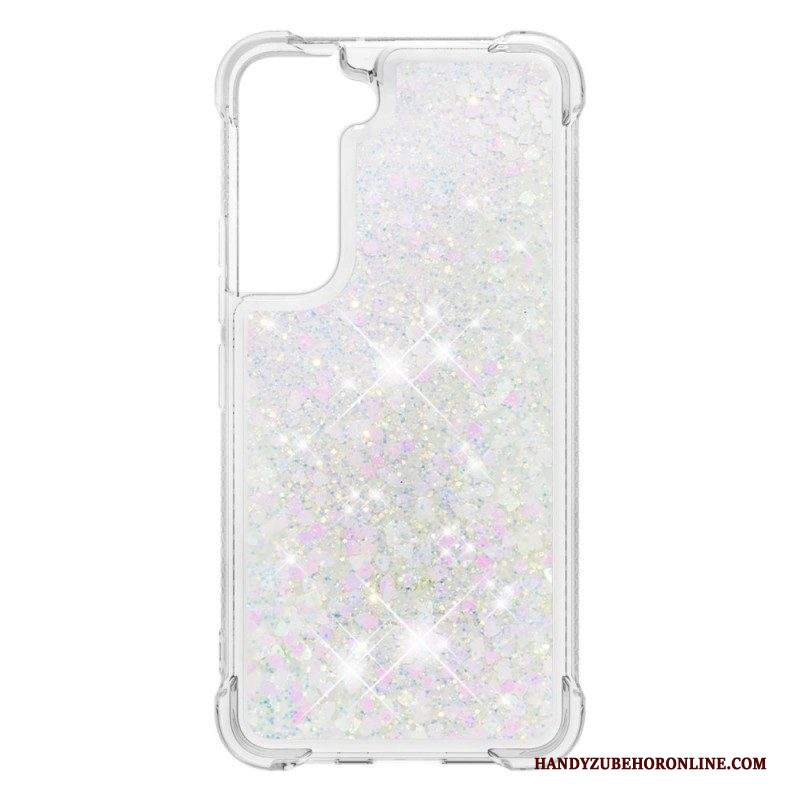 Cover Samsung Galaxy S22 Plus 5G Paillettes Con Coulisse