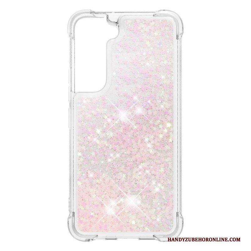 Cover Samsung Galaxy S22 Plus 5G Paillettes Con Coulisse