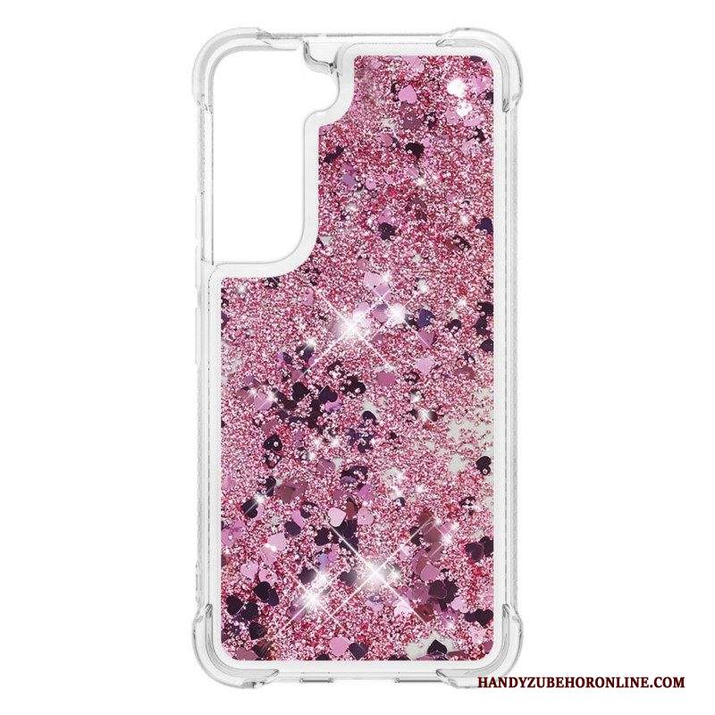 Cover Samsung Galaxy S22 Plus 5G Paillettes Con Coulisse