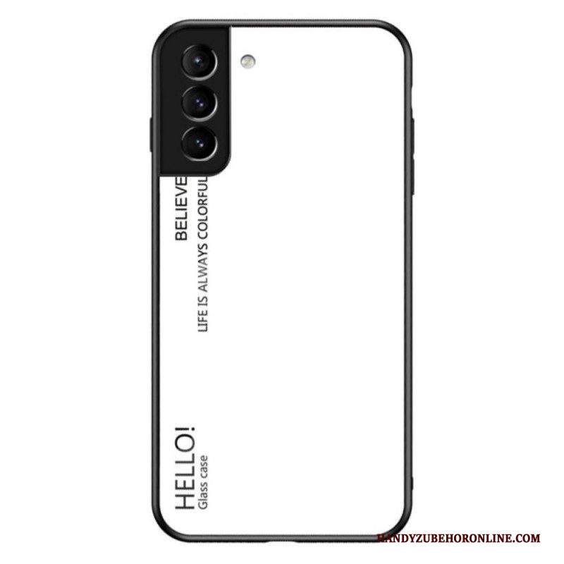 Cover Samsung Galaxy S22 Plus 5G Vetro Temperato Ciao