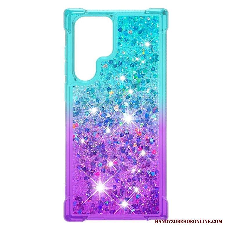 Cover Samsung Galaxy S22 Ultra 5G Colori Paillettes