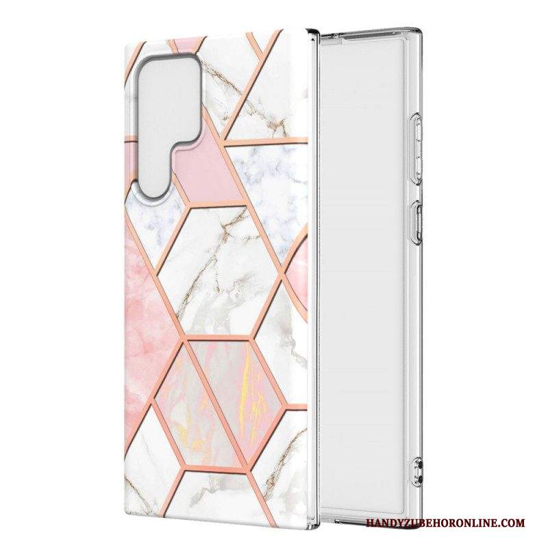 Cover Samsung Galaxy S22 Ultra 5G Marmo Ultra Design