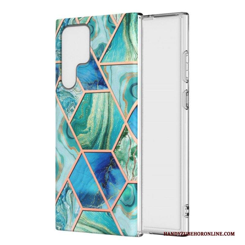 Cover Samsung Galaxy S22 Ultra 5G Marmo Ultra Design