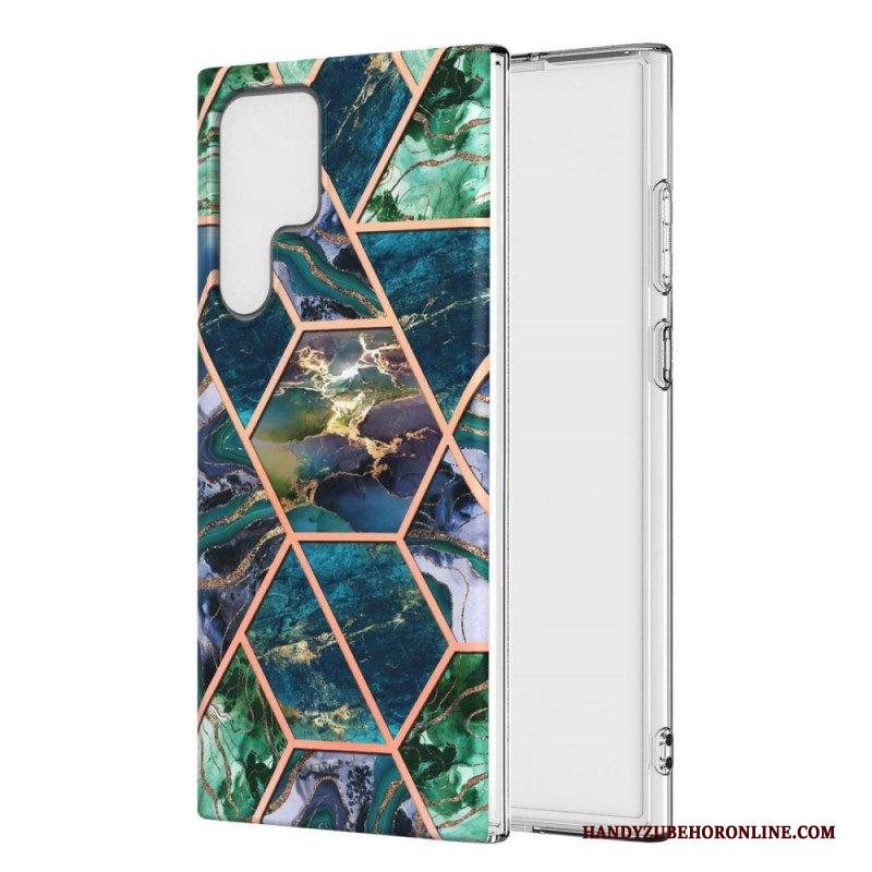 Cover Samsung Galaxy S22 Ultra 5G Marmo Ultra Design