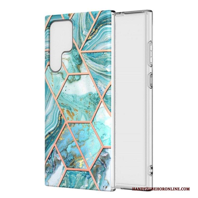 Cover Samsung Galaxy S22 Ultra 5G Marmo Ultra Design