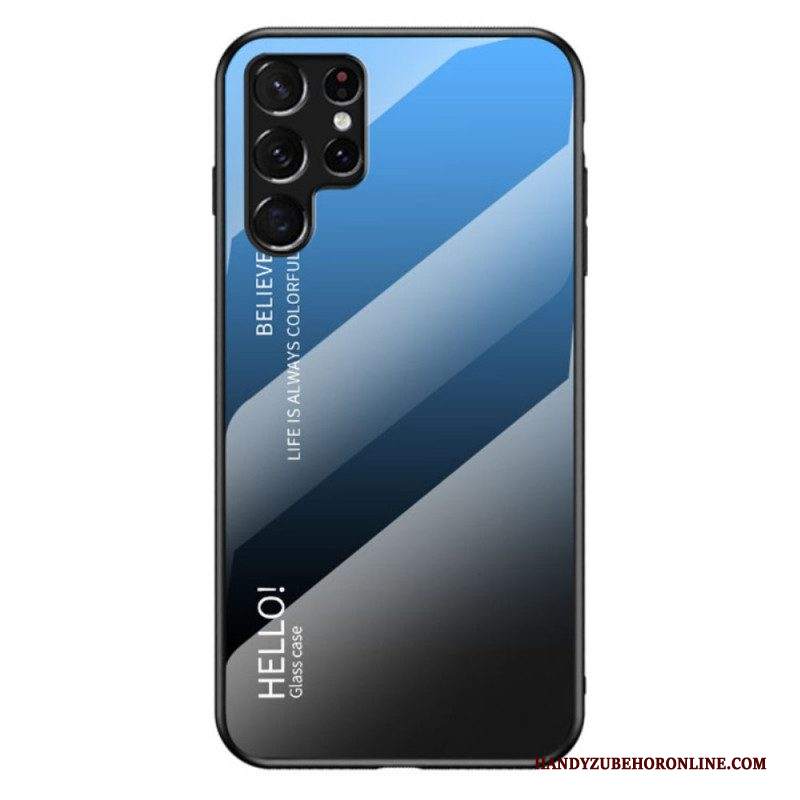 Cover Samsung Galaxy S22 Ultra 5G Vetro Temperato Ciao