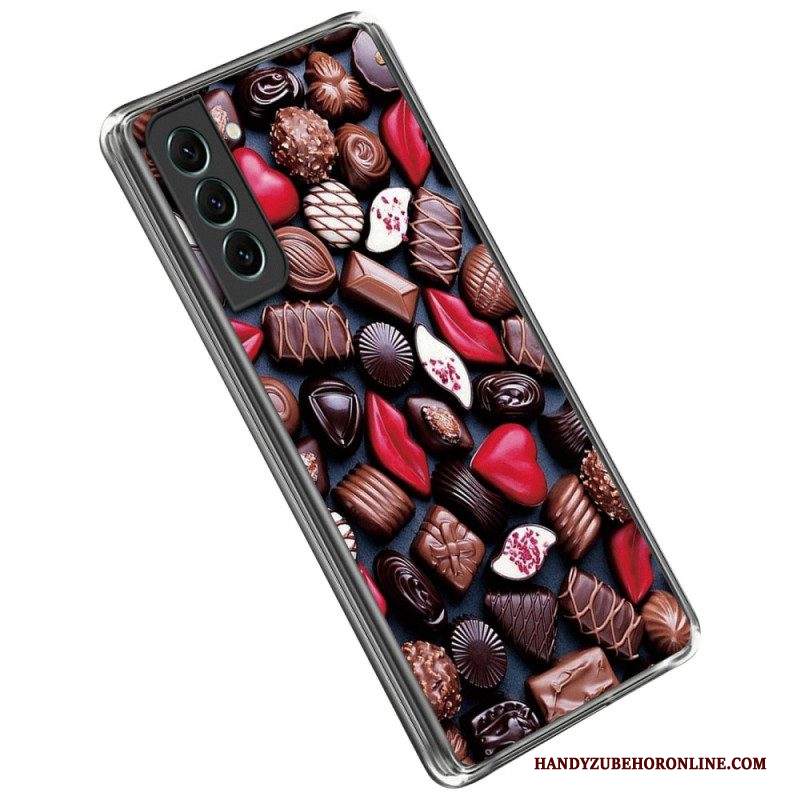 Cover Samsung Galaxy S23 5G Cioccolato Flessibile