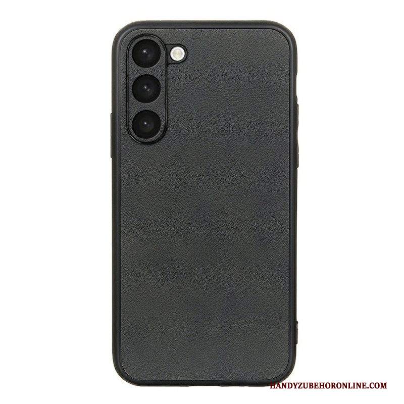 Cover Samsung Galaxy S23 5G Look Raffinato Effetto Pelle