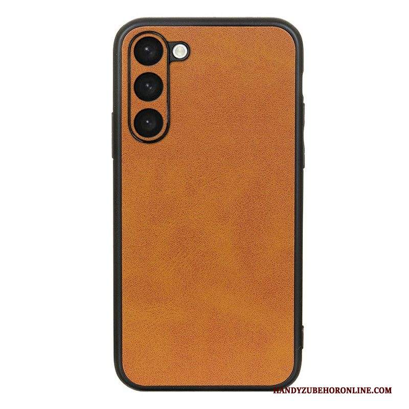 Cover Samsung Galaxy S23 5G Look Raffinato Effetto Pelle