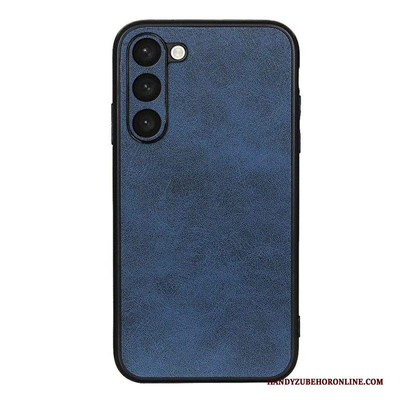 Cover Samsung Galaxy S23 5G Look Raffinato Effetto Pelle