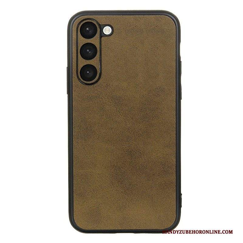 Cover Samsung Galaxy S23 5G Look Raffinato Effetto Pelle