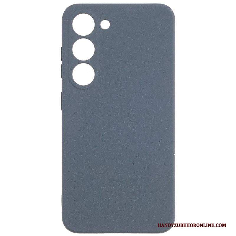 Cover Samsung Galaxy S23 5G Silicone Flessibile Opaco