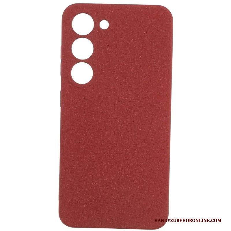 Cover Samsung Galaxy S23 5G Silicone Flessibile Opaco