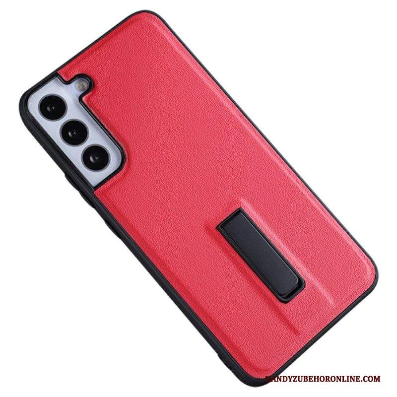 Cover Samsung Galaxy S23 Plus 5G Ecopelle Con Supporto