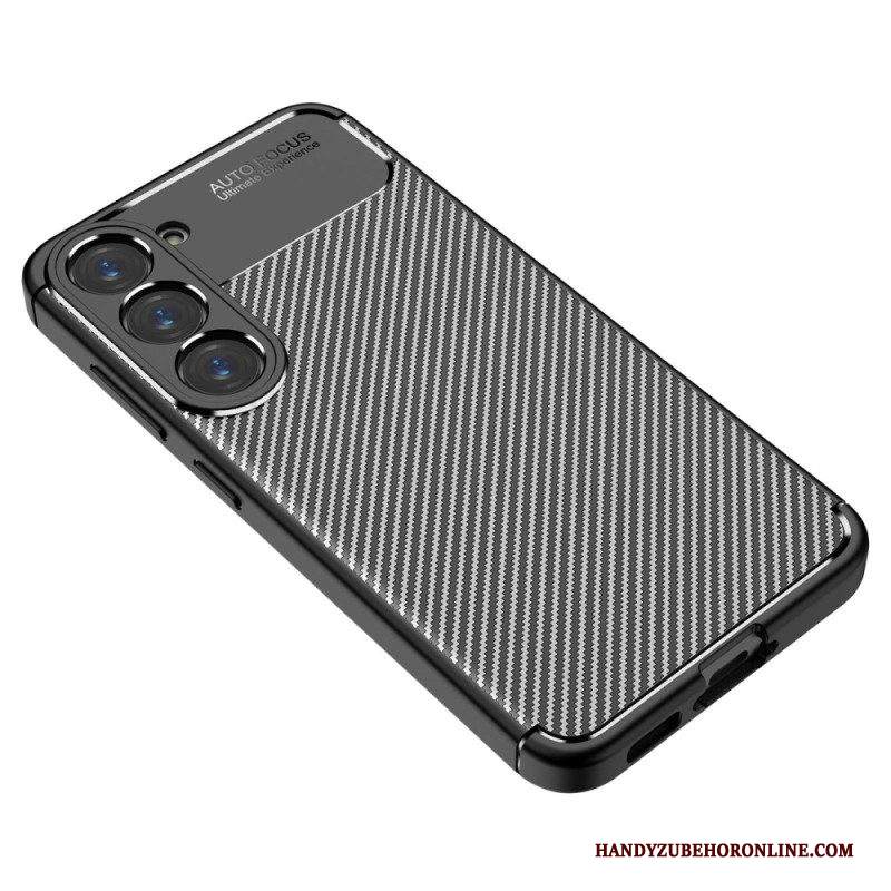 Cover Samsung Galaxy S23 Plus 5G Fibra Di Carbonio Flessibile