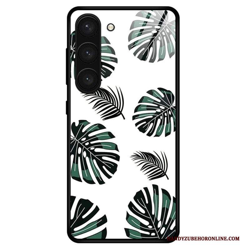 Cover Samsung Galaxy S23 Plus 5G Vetro Temperato Vegetale