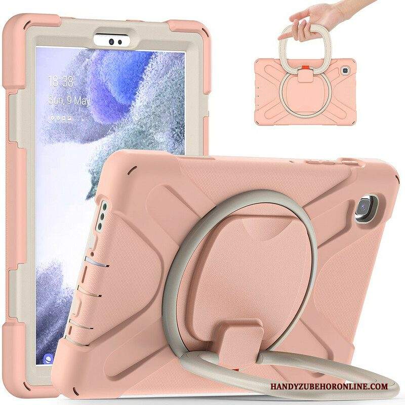 Cover Samsung Galaxy Tab A7 Lite Anello-supporto Rotante Ultra Resistente