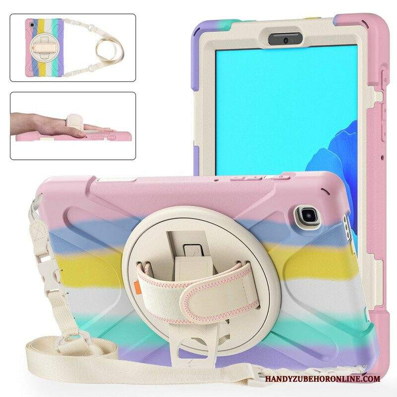 Cover Samsung Galaxy Tab A7 Lite Colore Tracolla Multifunzione