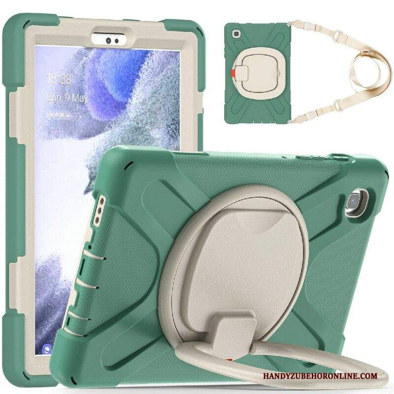 Cover Samsung Galaxy Tab A7 Lite Multifunzionale Con Tracolla