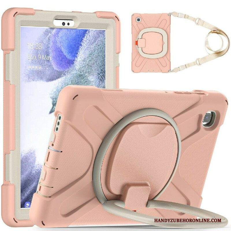 Cover Samsung Galaxy Tab A7 Lite Multifunzionale Con Tracolla